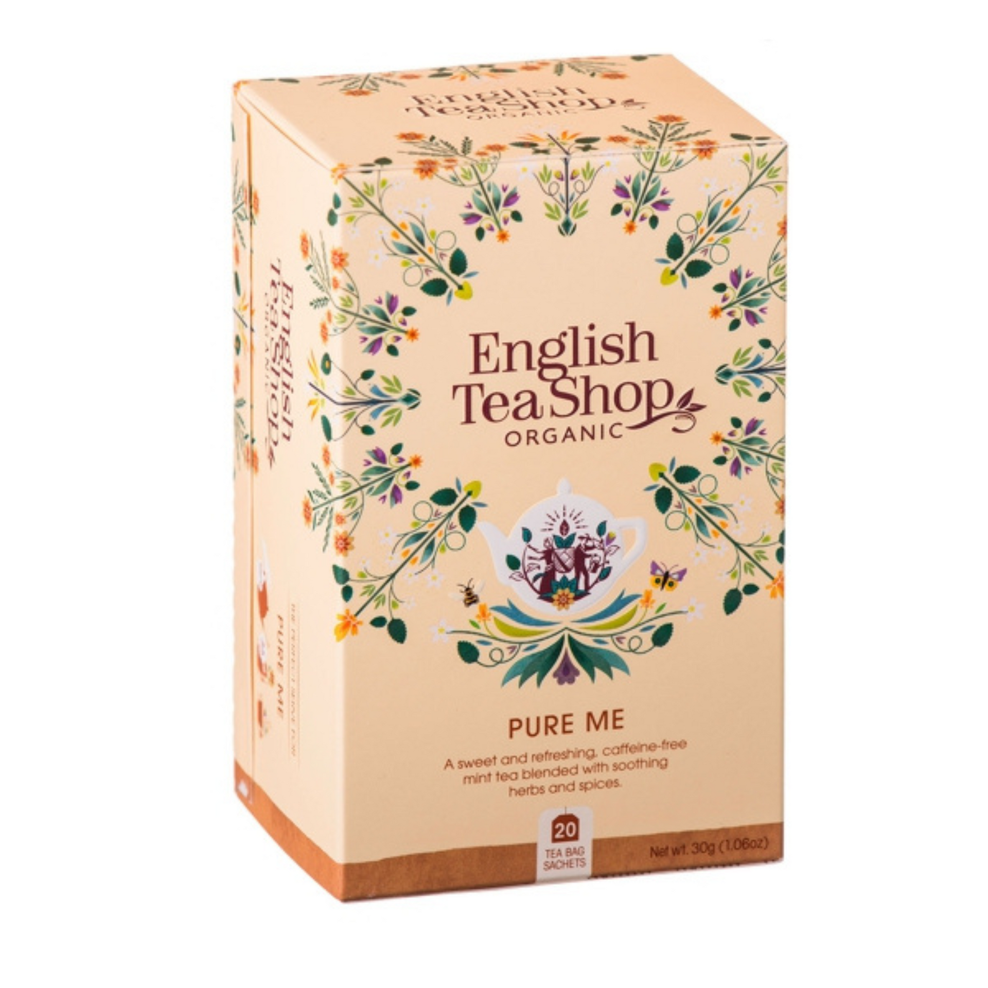 English Tea Shop Organic Pure Me - 20 Tea Bag sachets